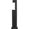 Global Industrial Outdoor Bottle Refilling Station 10-1/4 in D, 60-1/4 in H, 10-1/4 in W 761222BK - alternate 2